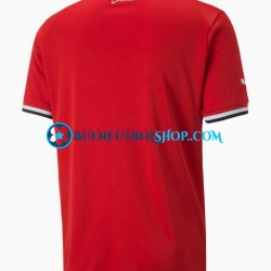 Camiseta de Fútbol Egipto 2022 Primera Equipación Manga Corta Hombre