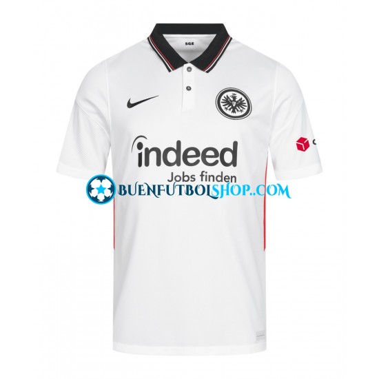 Camiseta de Fútbol Eintracht Frankfurt 2021-2022 Tercera Equipación Manga Corta Hombre