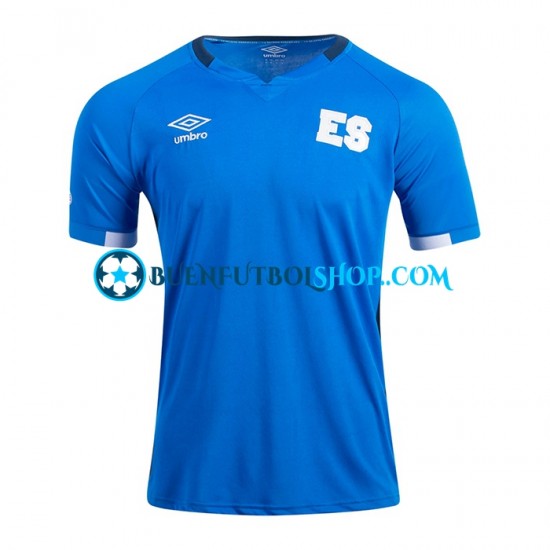 Camiseta de Fútbol EL Salvador 2021 Primera Equipación Manga Corta Hombre