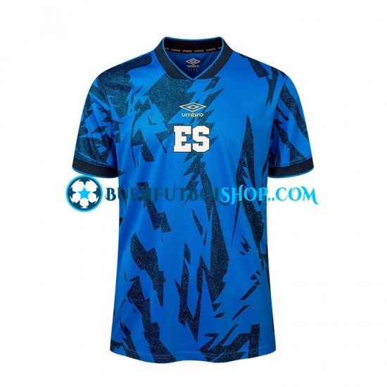 Camiseta de Fútbol EL Salvador 2023 Primera Equipación Manga Corta Hombre