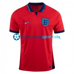 Camiseta de Fútbol Inglaterra World Cup 2022 Segunda Equipación Manga Corta Hombre Camiseta de Fútbol Inglaterra World Cup 2022 Segunda Equipación Manga Corta Hombre