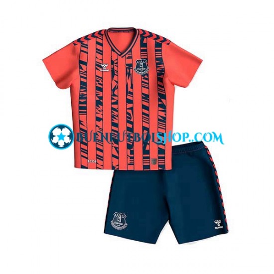 Camiseta de Fútbol Everton 2023-2024 Segunda Equipación Manga Corta Niño