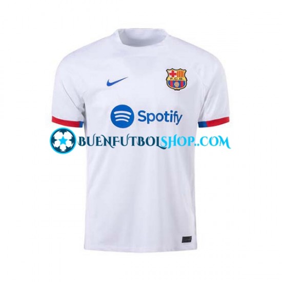 Camiseta de Fútbol FC Barcelona 2023-2024 Segunda Equipación Manga Corta Hombre