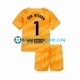 Camiseta de Fútbol FC Barcelona Portero Ter Stegen 1 2023-2024 Cuarta Equipación Manga Corta Niño