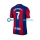 Camiseta de Fútbol FC Barcelona Ousmane Dembele 7 2023-2024 Primera Equipación Manga Corta Hombre