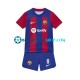 Camiseta de Fútbol FC Barcelona Pedri 8 2023-2024 Primera Equipación Manga Corta Niño