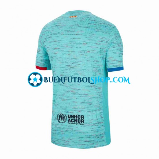 Camiseta de Fútbol FC Barcelona 2023-2024 Tercera Equipación Manga Corta Hombre