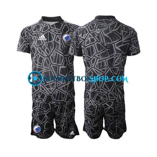 Camiseta de Fútbol FC Copenhagen Portero 2022-2023 Primera Equipación Manga Corta Niño