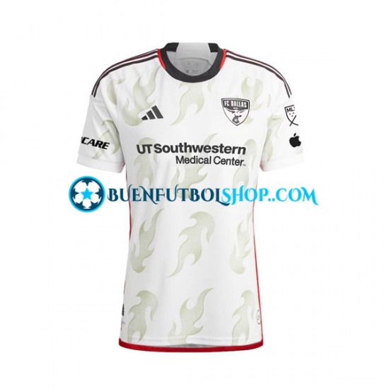 Camiseta de Fútbol FC Dallas 2023-2024 Segunda Equipación Manga Corta Hombre