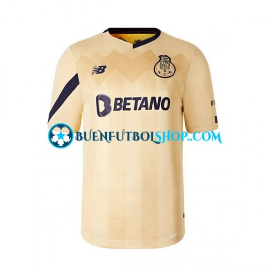 Camiseta de Fútbol FC Porto 2023-2024 Segunda Equipación Manga Corta Hombre