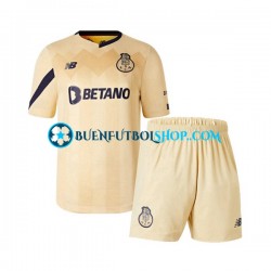 Camiseta de Fútbol FC Porto 2023-2024 Segunda Equipación Manga Corta Niño