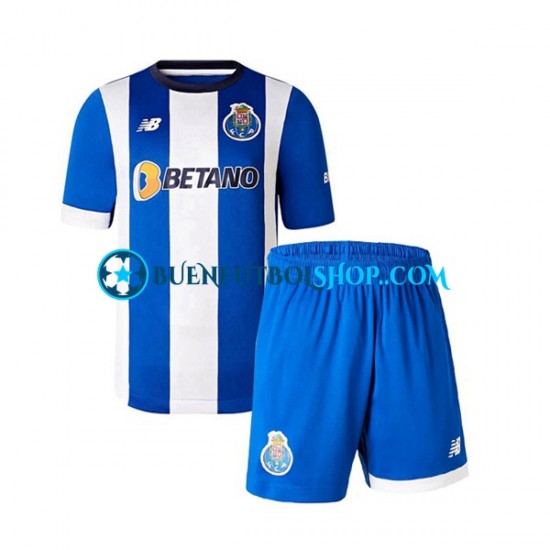 Camiseta de Fútbol FC Porto 2023-2024 Primera Equipación Manga Corta Niño