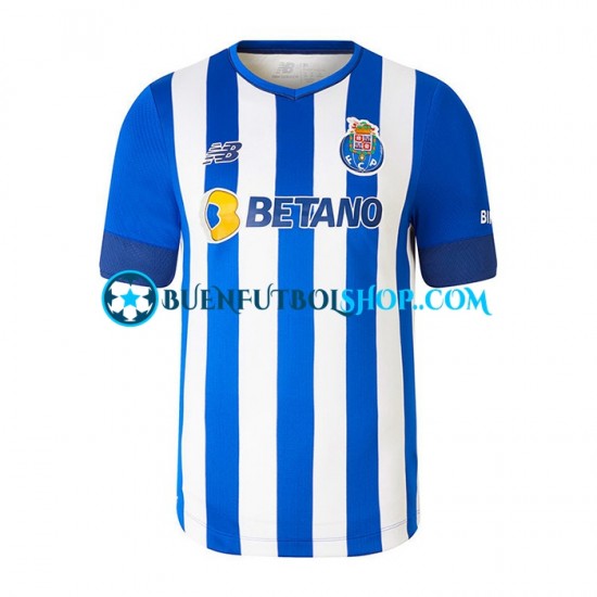 Camiseta de Fútbol FC Porto 2022-2023 Primera Equipación Manga Corta Hombre