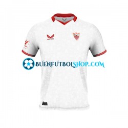 Camiseta de Fútbol Sevilla FC 2023-2024 Primera Equipación Manga Corta Hombre