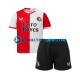 Camiseta de Fútbol Feyenoord Rotterdam 2023-2024 Primera Equipación Manga Corta Niño