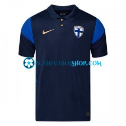Camiseta de Fútbol Finlandia Euro 2020 Segunda Equipación Manga Corta Hombre Camiseta de Fútbol Finlandia Euro 2020 Segunda Equipación Manga Corta Hombre