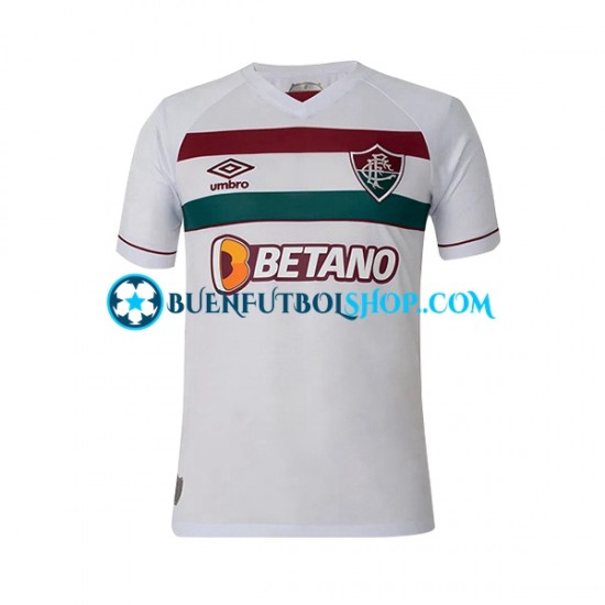 Camiseta de Fútbol Fluminense 2023 Segunda Equipación Manga Corta Hombre