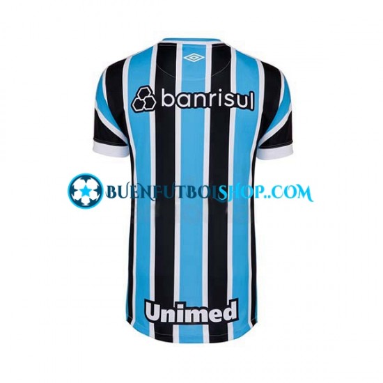 Camiseta de Fútbol Gremio 2023-2024 Primera Equipación Manga Corta Hombre