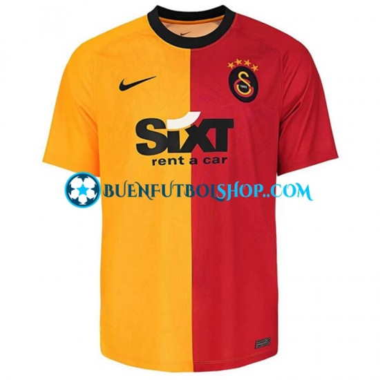 Camiseta de Fútbol Galatasaray 2022-2023 Primera Equipación Manga Corta Hombre