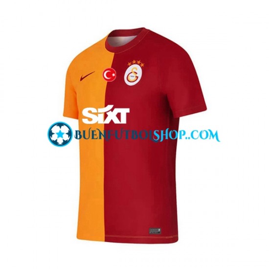 Camiseta de Fútbol Galatasaray 2023-2024 Primera Equipación Manga Corta Hombre