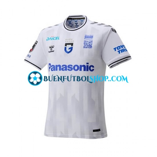 Camiseta de Fútbol Gamba Osaka 2023 Segunda Equipación Manga Corta Hombre