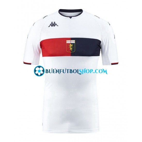 Camiseta de Fútbol Genoa 2021-2022 Segunda Equipación Manga Corta Hombre