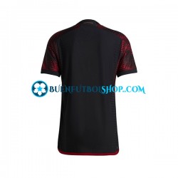 Camiseta de Fútbol Alemania World Cup 2022 Segunda Equipación Manga Corta Hombre