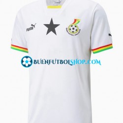 Camiseta de Fútbol Ghana World Cup 2022 Primera Equipación Manga Corta Hombre Camiseta de Fútbol Ghana World Cup 2022 Primera Equipación Manga Corta Hombre
