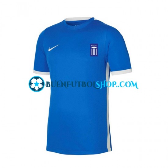 Camiseta de Fútbol Grecia 2022-2023 Tercera Equipación Manga Corta Hombre