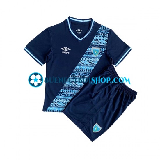 Camiseta de Fútbol Guatemala 2023 Segunda Equipación Manga Corta Niño