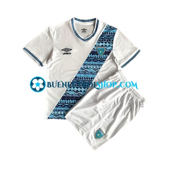 Camiseta de Fútbol Guatemala 2023 Primera Equipación Manga Corta Niño