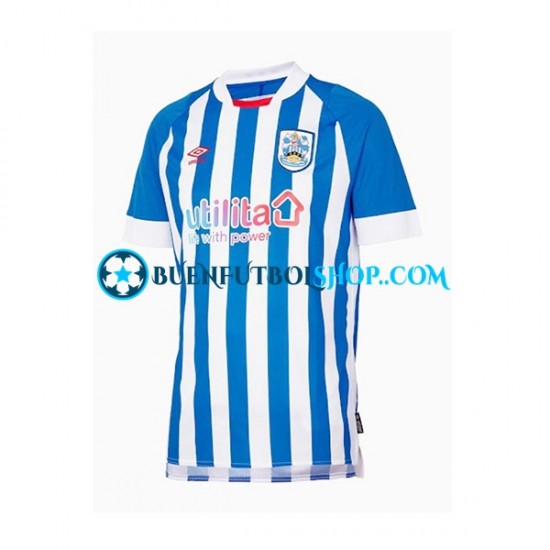 Camiseta de Fútbol Huddersfield 2022-2023 Primera Equipación Manga Corta Hombre