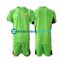 Camiseta de Fútbol Hungría Portero 2022 Primera Equipación Manga Corta Niño Camiseta de Fútbol Hungría Portero 2022 Primera Equipación Manga Corta Niño