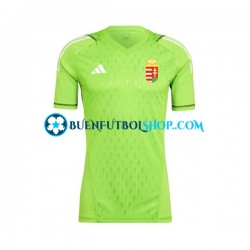 Camiseta de Fútbol Hungría Portero 2022 Primera Equipación Manga Corta Hombre Camiseta de Fútbol Hungría Portero 2022 Primera Equipación Manga Corta Hombre