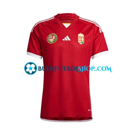 Camiseta de Fútbol Hungría 2022 Primera Equipación Manga Corta Hombre