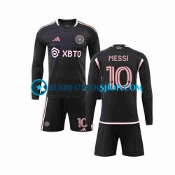 Camiseta de Fútbol Inter Miami Lionel Messi 10 2023-2024 Segunda Equipación Manga Larga Niño Camiseta de Fútbol Inter Miami Lionel Messi 10 2023-2024 Segunda Equipación Manga Larga Niño