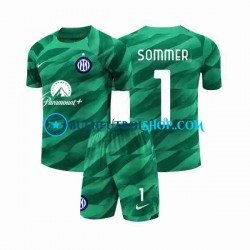 Camiseta de Fútbol Inter Milan Portero Sommer 1 2023-2024 Segunda Equipación Manga Corta Niño Camiseta de Fútbol Inter Milan Portero Sommer 1 2023-2024 Segunda Equipación Manga Corta Niño