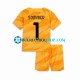 Camiseta de Fútbol Inter Milan Portero Sommer 1 2023-2024 Primera Equipación Manga Corta Niño