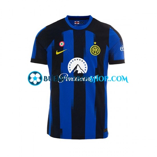 Camiseta de Fútbol Inter Milan 2023-2024 Primera Equipación Manga Corta Hombre