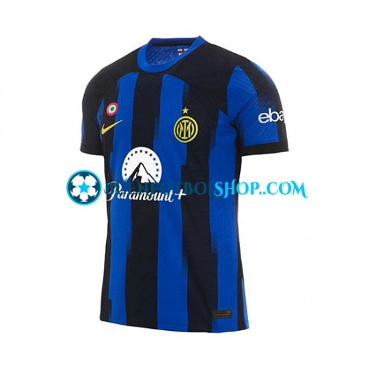 Camiseta de Fútbol Inter Milan 2023-2024 Primera Equipación Manga Corta Hombre