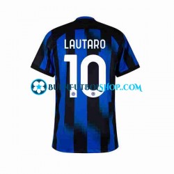 Camiseta de Fútbol Inter Milan Lautaro Martinez 10 2023-2024 Primera Equipación Manga Corta Hombre Camiseta de Fútbol Inter Milan Lautaro Martinez 10 2023-2024 Primera Equipación Manga Corta Hombre