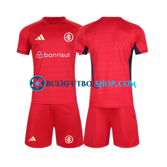 Camiseta de Fútbol Internacional Portero 2023-2024 Primera Equipación Manga Corta Niño