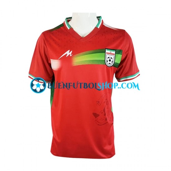 Camiseta de Fútbol Irán World Cup 2022 Segunda Equipación Manga Corta Hombre