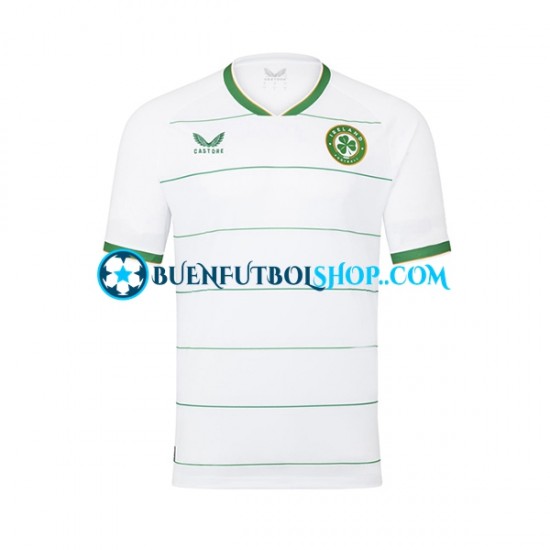 Camiseta de Fútbol Irlanda 2023 Segunda Equipación Manga Corta Hombre