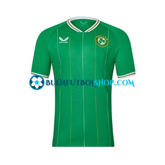 Camiseta de Fútbol Irlanda 2023 Primera Equipación Manga Corta Hombre