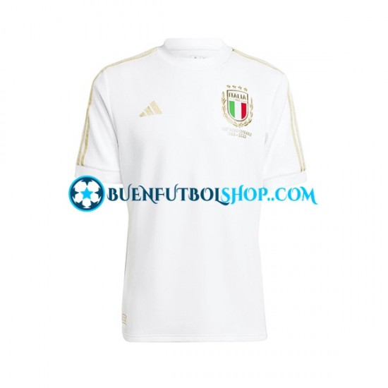 Camiseta de Fútbol Italia 2023 Anniversary Primera Equipación Manga Corta Hombre