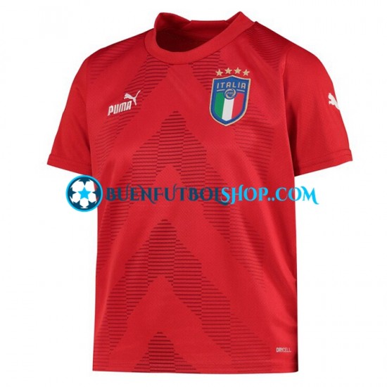 Camiseta de Fútbol Italia Portero 2022-2023 Segunda Equipación Manga Corta Hombre