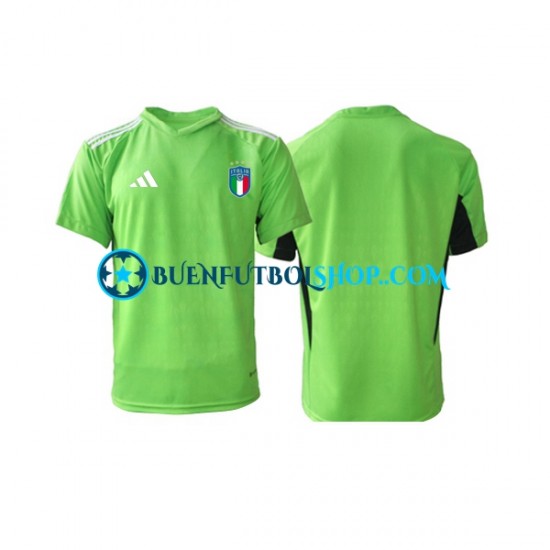 Camiseta de Fútbol Italia Portero 2023 Primera Equipación Manga Corta Hombre