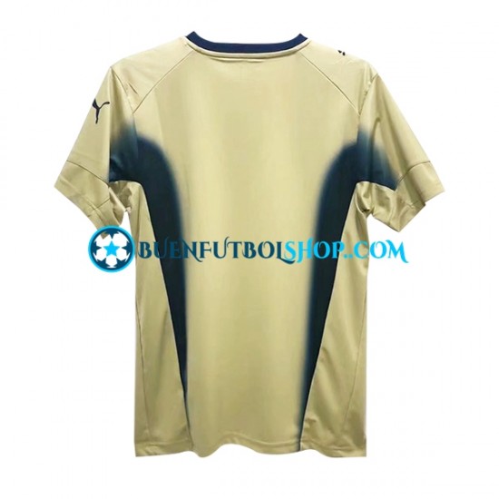 Camiseta de Fútbol Italia Portero Retro 2006 Primera Equipación Manga Corta Hombre