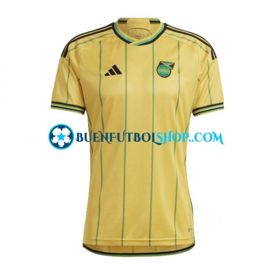 Camiseta de Fútbol Jamaica 2023 Primera Equipación Manga Corta Hombre